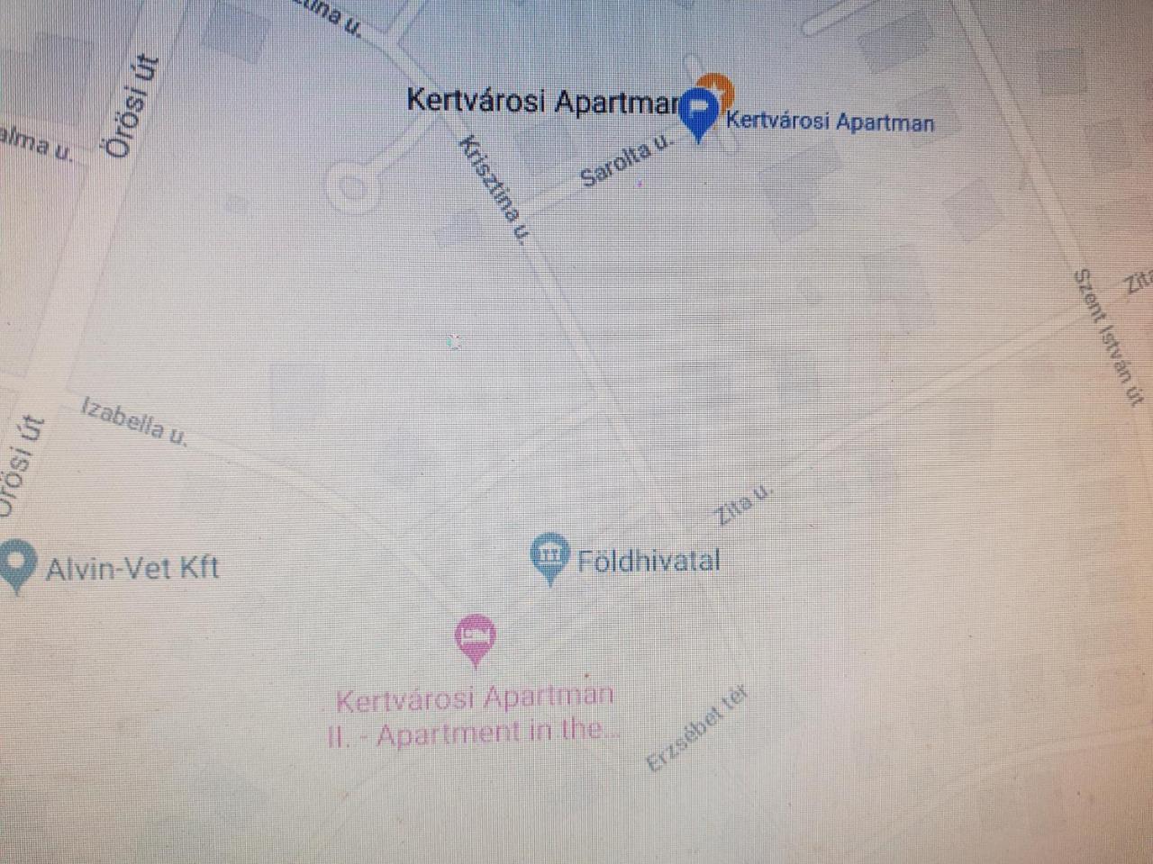 Kertvarosi Apartman II تيساويفاروس المظهر الخارجي الصورة